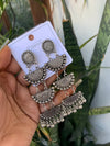 moon ghungroo earring
