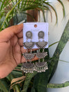 moon ghungroo earring