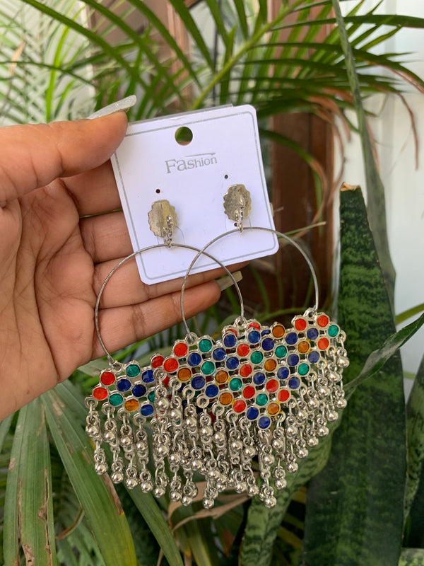 Mayukhi rangeen earring