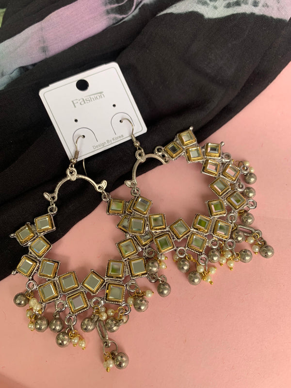 Qisha oxi kundan earring