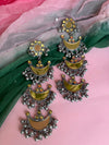 Sadhana statement mirror earring