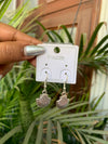 Shell drop earring