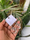 Om drop earring