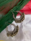 Aadi silver statement jhumki