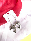Dolphin drop earring