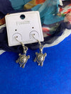 Turtel drop earring
