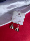Mini leaf dua earring