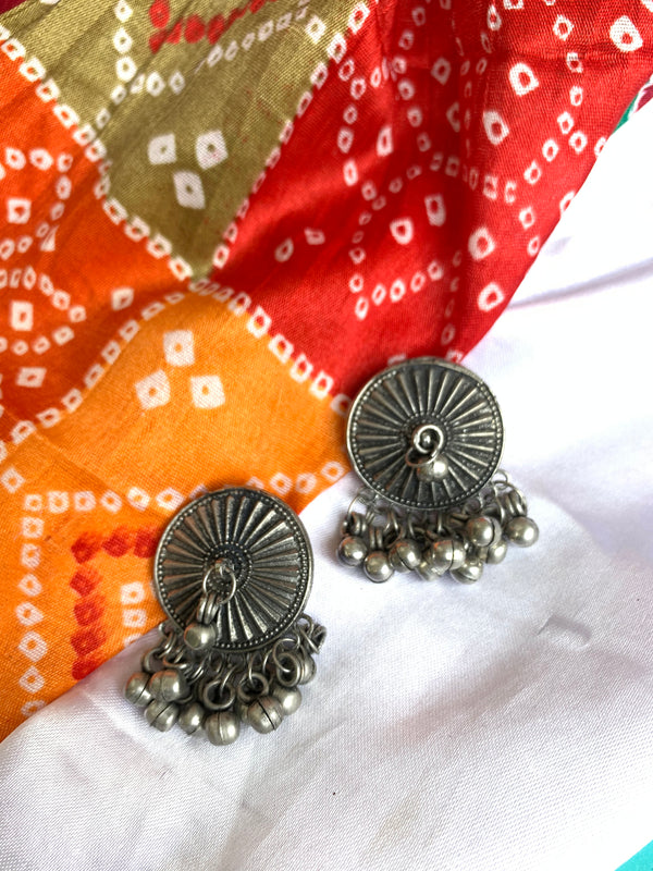 Chakri ghungroo earring