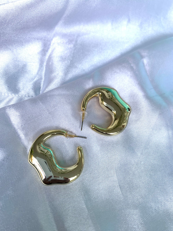 Rowan hoop earring