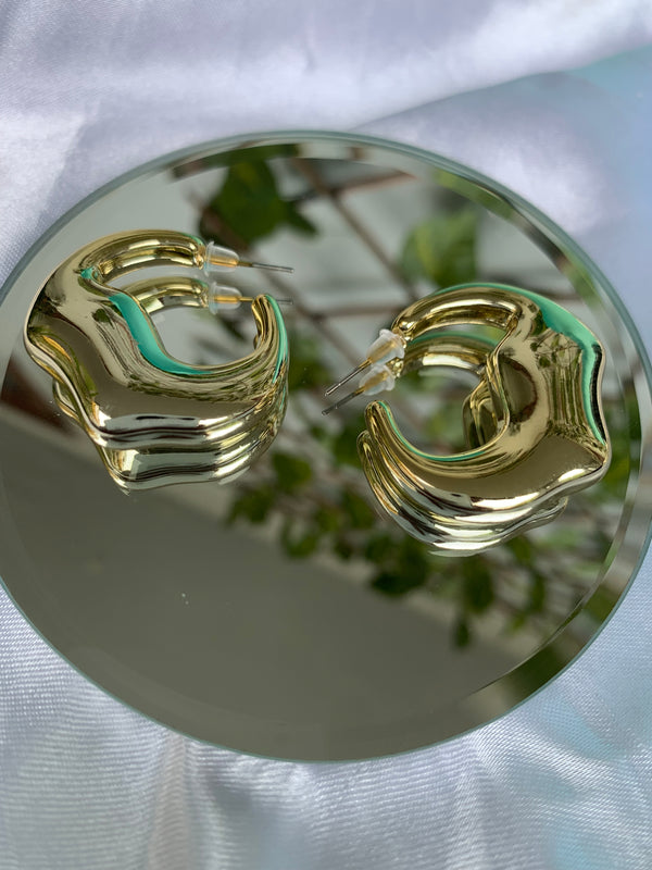 Rowan hoop earring