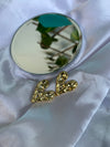 Statement heart studs