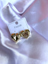Abstract heart studs