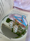 Statement riya pearl drop earrimg