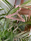 Studded infinity earring