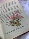 Twin heart studded earring