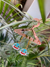 Statement shark earring