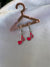 Statement music drop earring