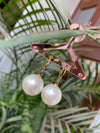 Statement riya pearl drop earring