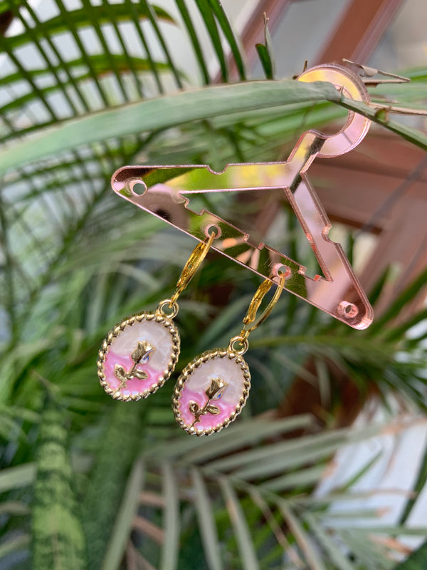 Dia earring