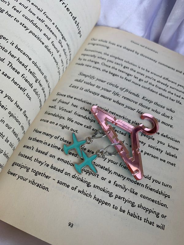 Dream fly statement earring