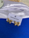 timeless statement butterfly studs
