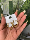 Zoldea dotted hoop