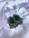 Green meeya earrings