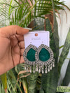 Green meeya earrings
