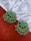 Green chanda Earring