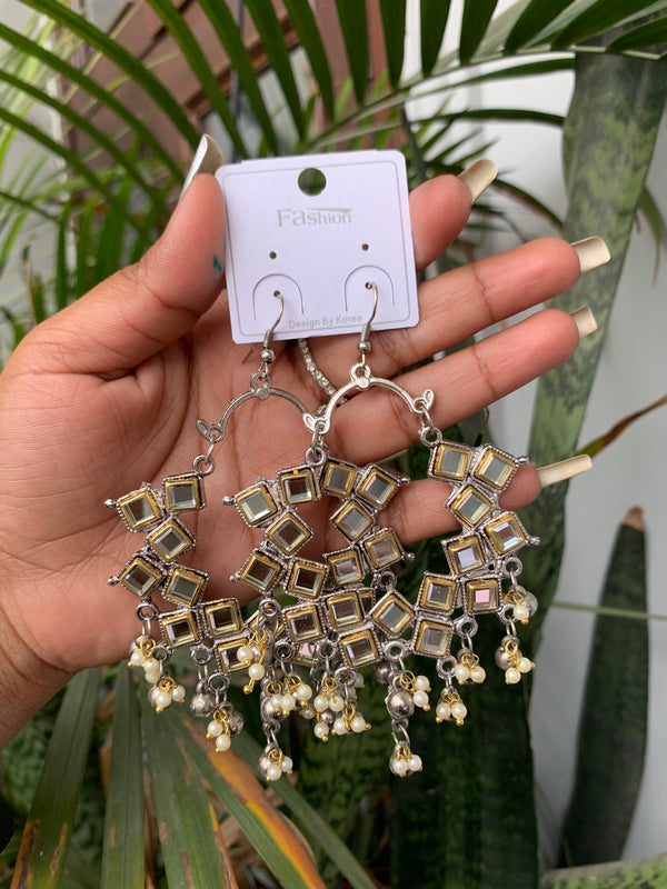 Qisha oxi kundan earring