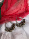 Aadi silver statement jhumki
