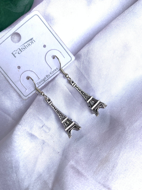 Eiffel tower drop earring