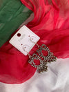Bow drop earring