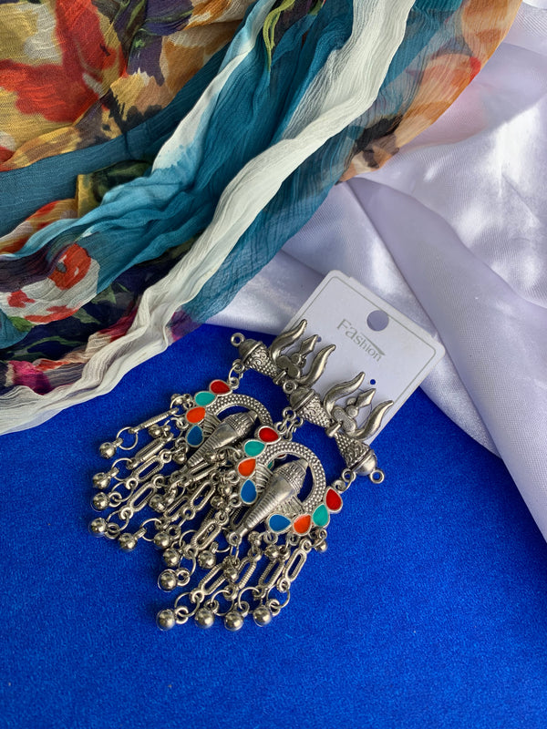 Ganesh drop earring