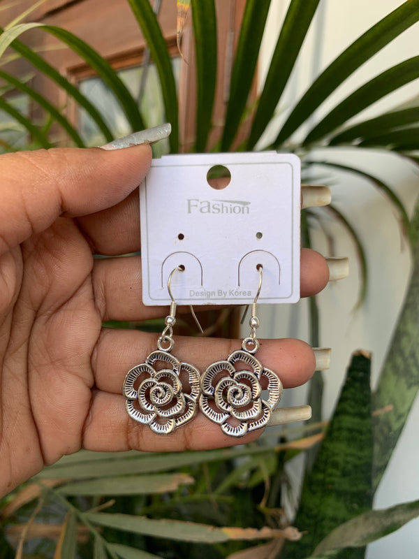 Fool drop earring