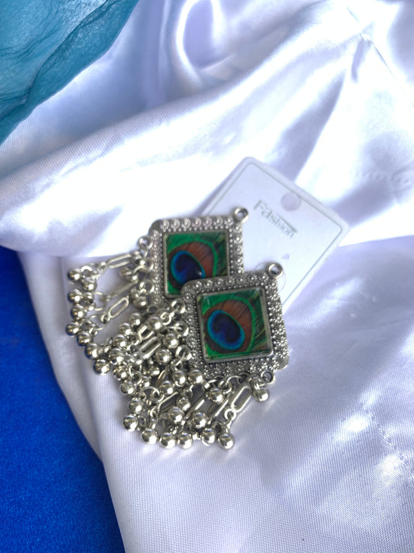 Mayur jhallar jhumka