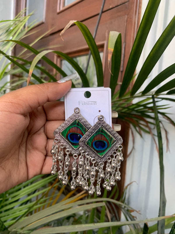 Mayur jhallar jhumka
