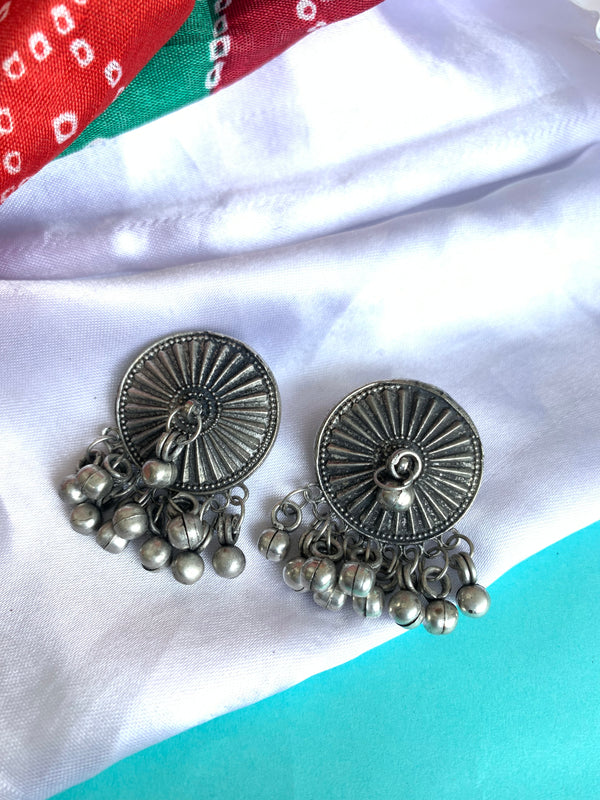 Chakri ghungroo earring