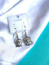 Buddha drop earring