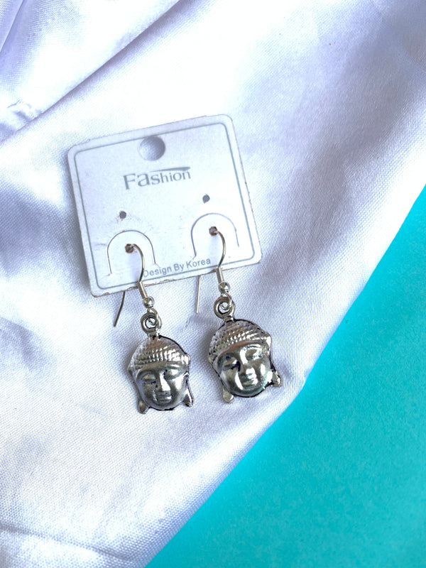 Buddha drop earring