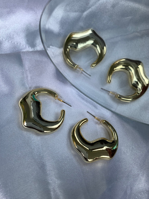 Rowan hoop earring