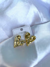 Statement heart studs