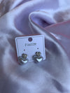 Eli heart studs