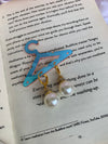 Statement riya pearl drop earrimg