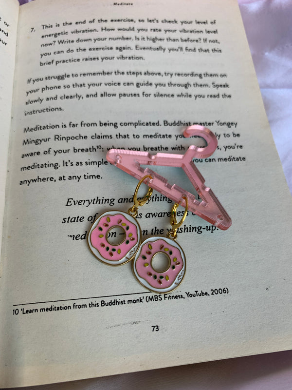 Statementdonut earring