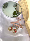 Anjee flower drop earring