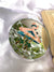 Palm tree drop earring