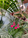 Statement music drop earring
