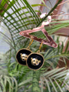 Black teddy earring