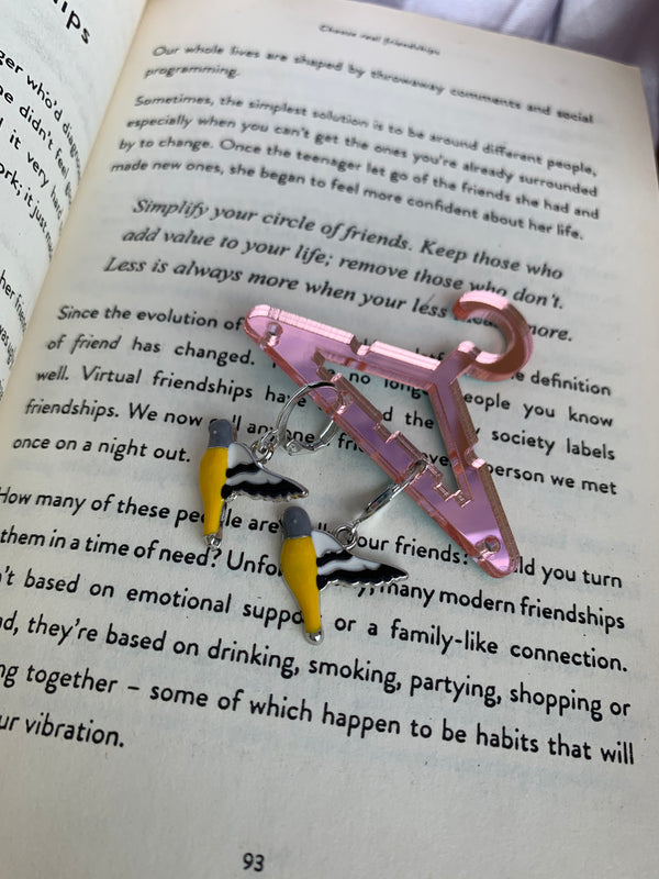 Fly high earring